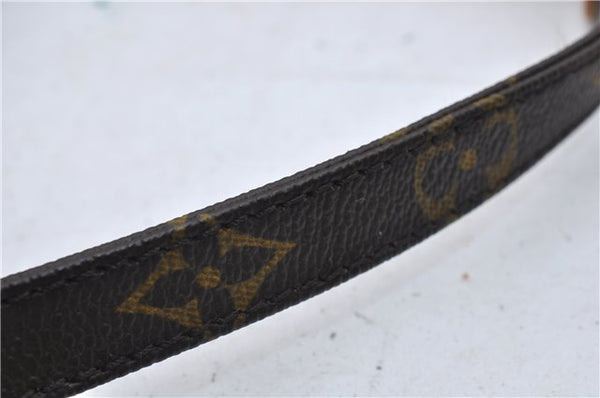 Authentic Louis Vuitton Monogram Brown Shoulder Strap 37.8" LV 8983D