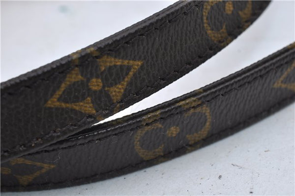 Authentic Louis Vuitton Monogram Brown Shoulder Strap 37.8" LV 8983D