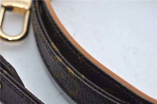 Authentic Louis Vuitton Monogram Brown Shoulder Strap 37.8" LV 8983D