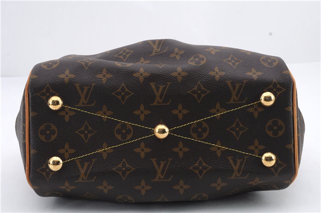 Authentic Louis Vuitton Monogram Tivoli PM Hand Bag M40143 LV 8984C