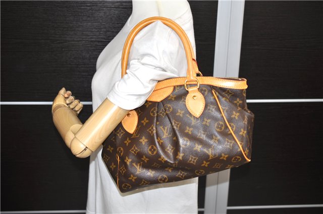 Authentic Louis Vuitton Monogram Tivoli PM Hand Bag M40143 LV 8984C