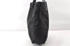 Authentic PRADA Vintage Nylon Tessuto Leather Shoulder Tote Bag Black 8984F