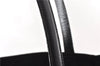 Authentic PRADA Vintage Nylon Tessuto Leather Shoulder Tote Bag Black 8984F