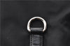 Authentic PRADA Vintage Nylon Tessuto Leather Shoulder Tote Bag Black 8984F
