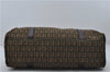 Authentic FENDI Zucchino Shoulder Tote Bag Canvas Leather Khaki Brown 8986D