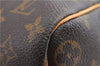 Authentic Louis Vuitton Monogram Keepall 45 Travel Boston Bag M41428 LV 8987F