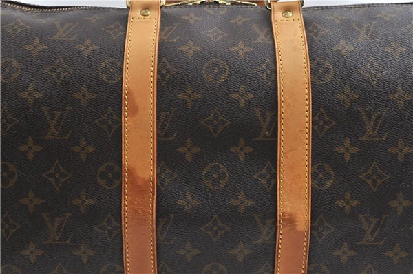 Authentic Louis Vuitton Monogram Keepall 45 Travel Boston Bag M41428 LV 8987F