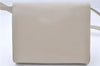 Authentic GUCCI Vintage Shoulder Cross Body Bag Purse Leather Ivory 8988E