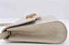 Authentic GUCCI Vintage Shoulder Cross Body Bag Purse Leather Ivory 8988E