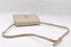 Authentic GUCCI Vintage Shoulder Cross Body Bag Purse Leather Ivory 8988E