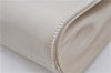 Authentic GUCCI Vintage Shoulder Cross Body Bag Purse Leather Ivory 8988E