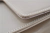 Authentic GUCCI Vintage Shoulder Cross Body Bag Purse Leather Ivory 8988E