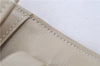 Authentic GUCCI Vintage Shoulder Cross Body Bag Purse Leather Ivory 8988E