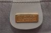Authentic GUCCI Vintage Shoulder Cross Body Bag Purse Leather Ivory 8988E