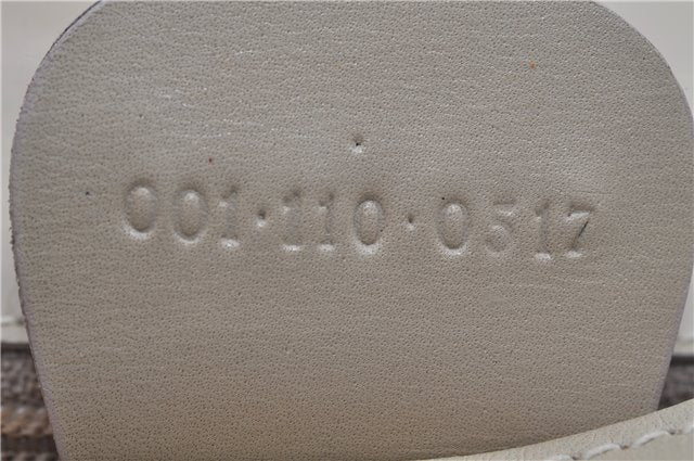 Authentic GUCCI Vintage Shoulder Cross Body Bag Purse Leather Ivory 8988E