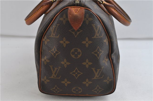 Authentic Louis Vuitton Monogram Speedy 25 Hand Bag Purse M41528 LV 8989C