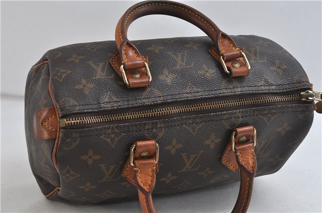 Authentic Louis Vuitton Monogram Speedy 25 Hand Bag Purse M41528 LV 8989C