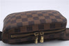 Authentic Louis Vuitton Damier Geronimos Waist Body Bag N51994 LV 8990D