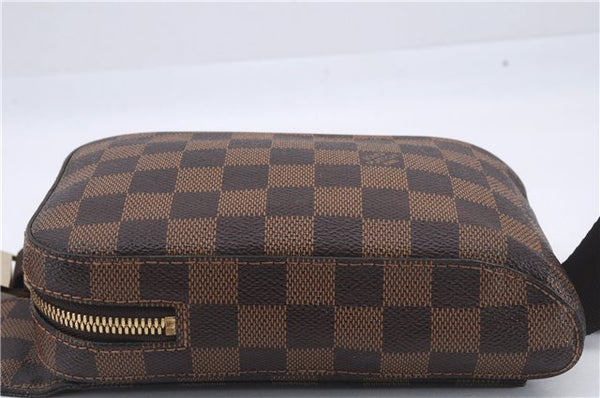 Authentic Louis Vuitton Damier Geronimos Waist Body Bag N51994 LV 8990D