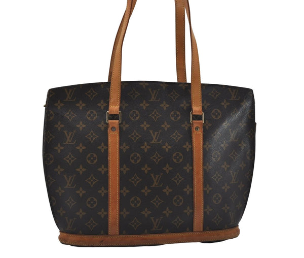 Authentic Louis Vuitton Monogram Babylone Shoulder Tote Bag M51102 LV 8991D