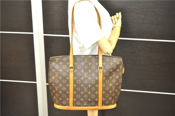 Authentic Louis Vuitton Monogram Babylone Shoulder Tote Bag M51102 LV 8991D
