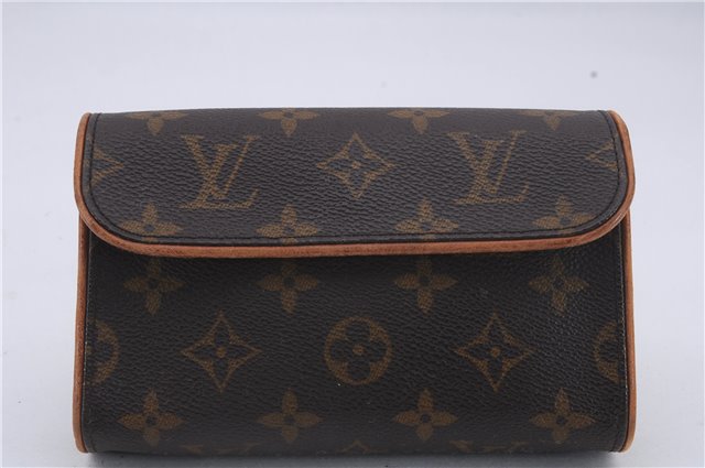 Authentic Louis Vuitton Monogram Pochette Florentine Pouch LV 8994D