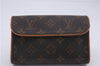 Authentic Louis Vuitton Monogram Pochette Florentine Pouch LV 8994D