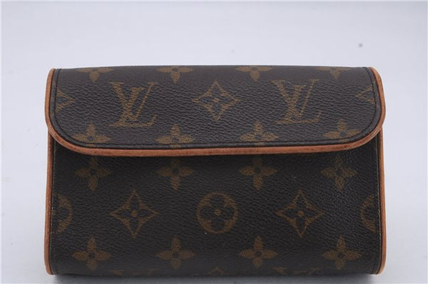 Authentic Louis Vuitton Monogram Pochette Florentine Pouch LV 8994D