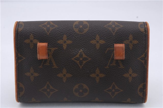 Authentic Louis Vuitton Monogram Pochette Florentine Pouch LV 8994D