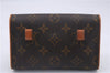 Authentic Louis Vuitton Monogram Pochette Florentine Pouch LV 8994D