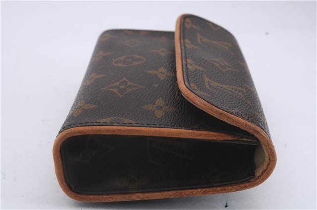 Authentic Louis Vuitton Monogram Pochette Florentine Pouch LV 8994D