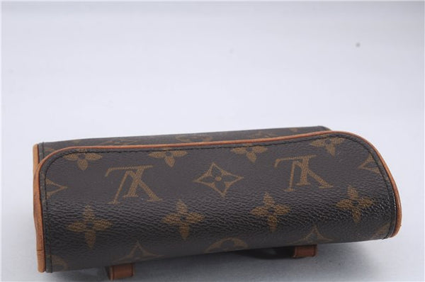 Authentic Louis Vuitton Monogram Pochette Florentine Pouch LV 8994D