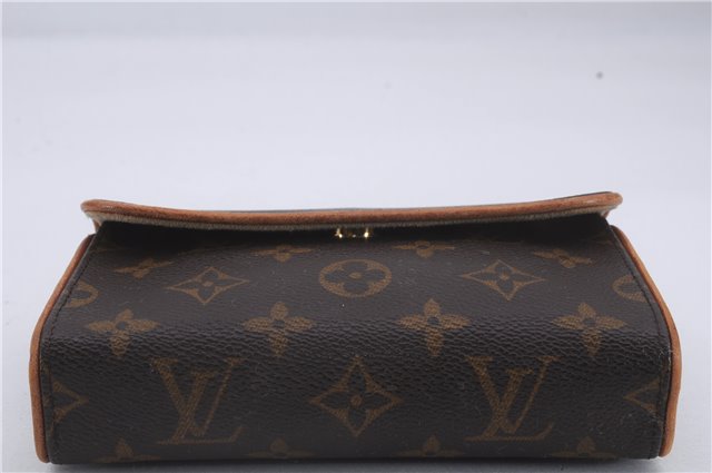 Authentic Louis Vuitton Monogram Pochette Florentine Pouch LV 8994D