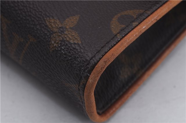 Authentic Louis Vuitton Monogram Pochette Florentine Pouch LV 8994D