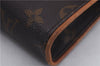 Authentic Louis Vuitton Monogram Pochette Florentine Pouch LV 8994D