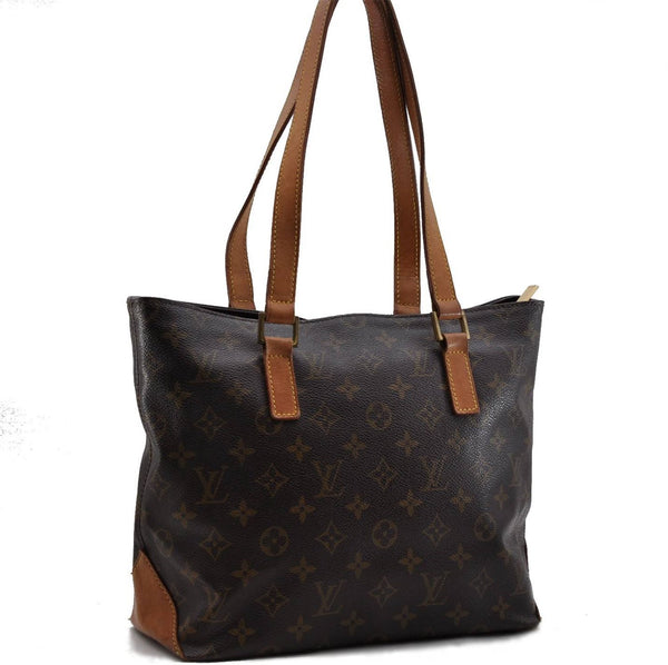 Authentic Louis Vuitton Monogram Cabas Piano Tote Bag M51148 LV 8995C