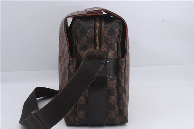 Authentic Louis Vuitton Damier Naviglio Shoulder Cross Body Bag N45255 LV 8995D