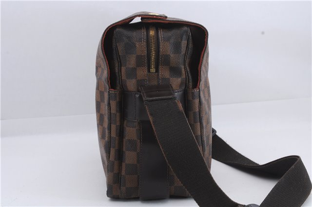 Authentic Louis Vuitton Damier Naviglio Shoulder Cross Body Bag N45255 LV 8995D