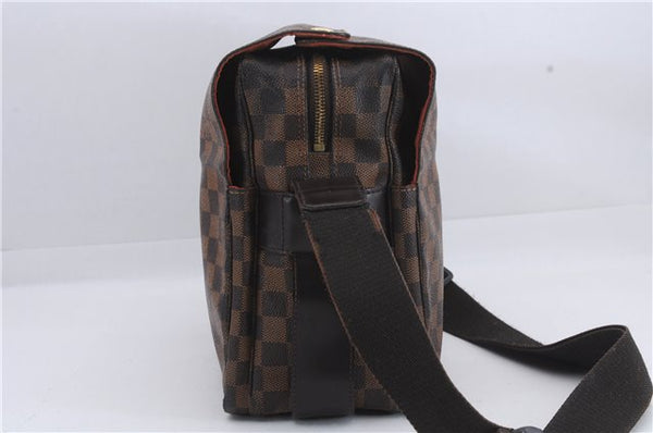Authentic Louis Vuitton Damier Naviglio Shoulder Cross Body Bag N45255 LV 8995D