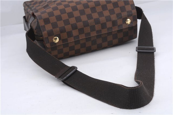 Authentic Louis Vuitton Damier Naviglio Shoulder Cross Body Bag N45255 LV 8995D