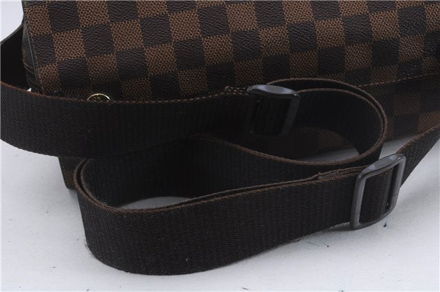 Authentic Louis Vuitton Damier Naviglio Shoulder Cross Body Bag N45255 LV 8995D