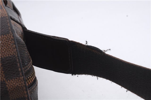 Authentic Louis Vuitton Damier Naviglio Shoulder Cross Body Bag N45255 LV 8995D