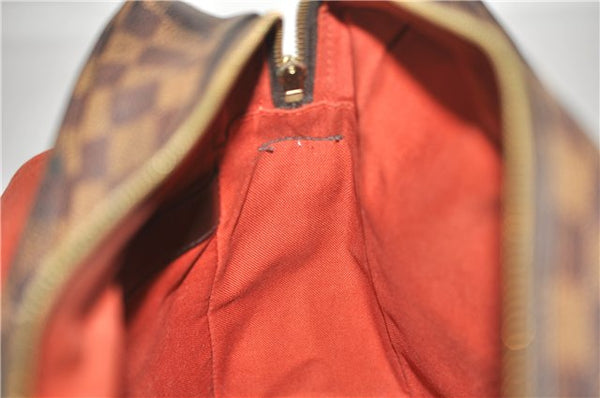 Authentic Louis Vuitton Damier Naviglio Shoulder Cross Body Bag N45255 LV 8995D