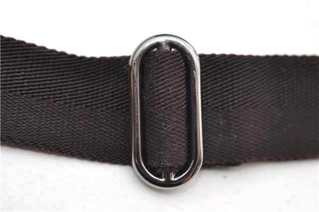 Authentic GUCCI Shoulder Cross Body Bag GG Canvas Leather 145857 Brown 9000D