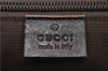 Authentic GUCCI Shoulder Cross Body Bag GG Canvas Leather 145857 Brown 9000D