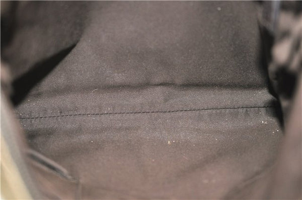 Authentic GUCCI Shoulder Cross Body Bag GG Canvas Leather 145857 Brown 9000D