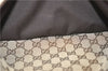 Authentic GUCCI Shoulder Cross Body Bag GG Canvas Leather 145857 Brown 9000D