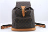 Authentic Louis Vuitton Monogram Montsouris GM Backpack M51135 LV 9002C