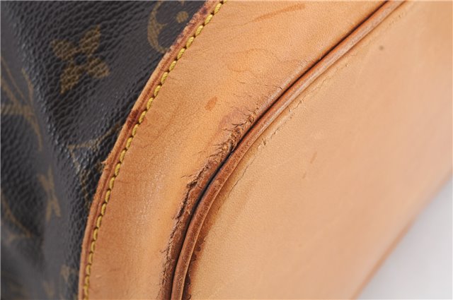 Authentic Louis Vuitton Monogram Montsouris GM Backpack M51135 LV 9002C