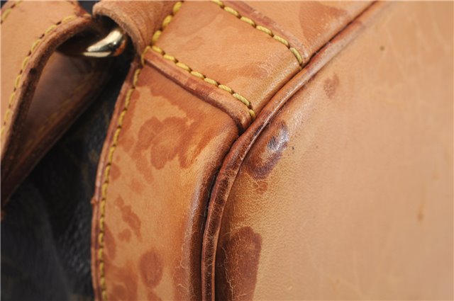 Authentic Louis Vuitton Monogram Montsouris GM Backpack M51135 LV 9002C